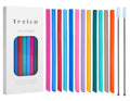 Mini Short Pinch Test Passed 5.5" Replacement Reusable Toddlers& Kids&Baby Silicone Small Straws for the First Years Take & Toss Spill Proof Straw Cup-Safe Fun for Baby Teething Chewing