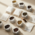 100Pcs Large Tea Bag - Disposable Empty Tea Filter Bags No Mess Mesh Bags with Drawstring for Concentrate/Iced Coffee, Herb, Loose Leaf Tea